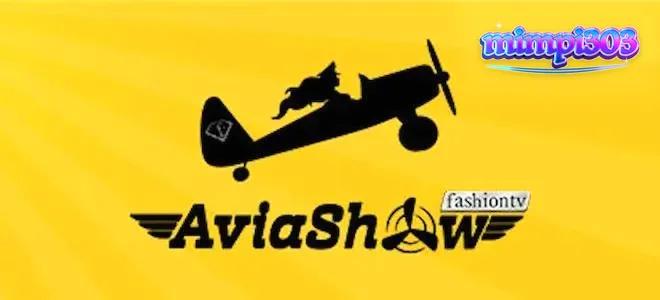 Tampilan antarmuka permainan Aviashow dengan grafik pesawat terbang tinggi